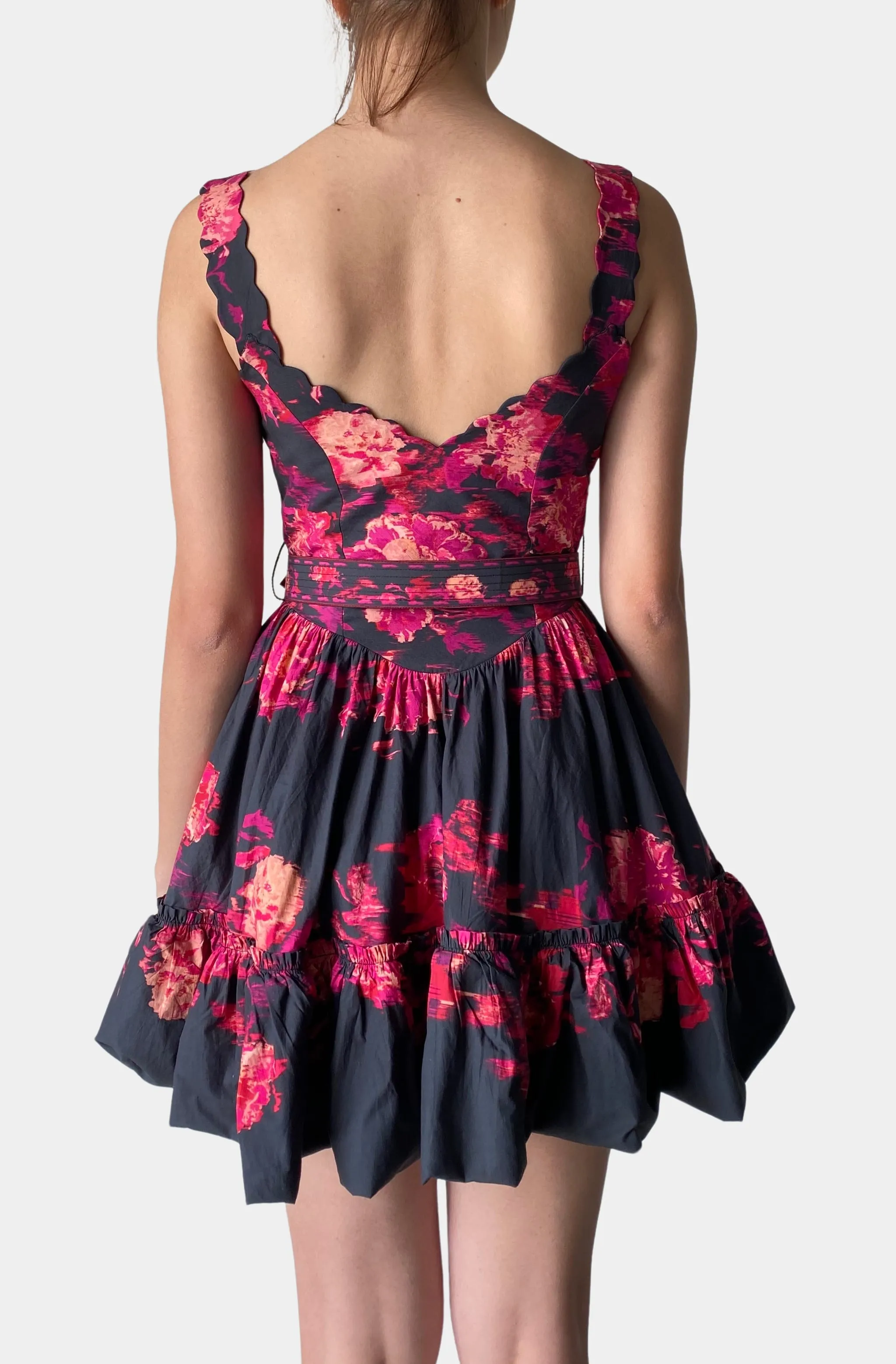 Zina Short Dress With Belt