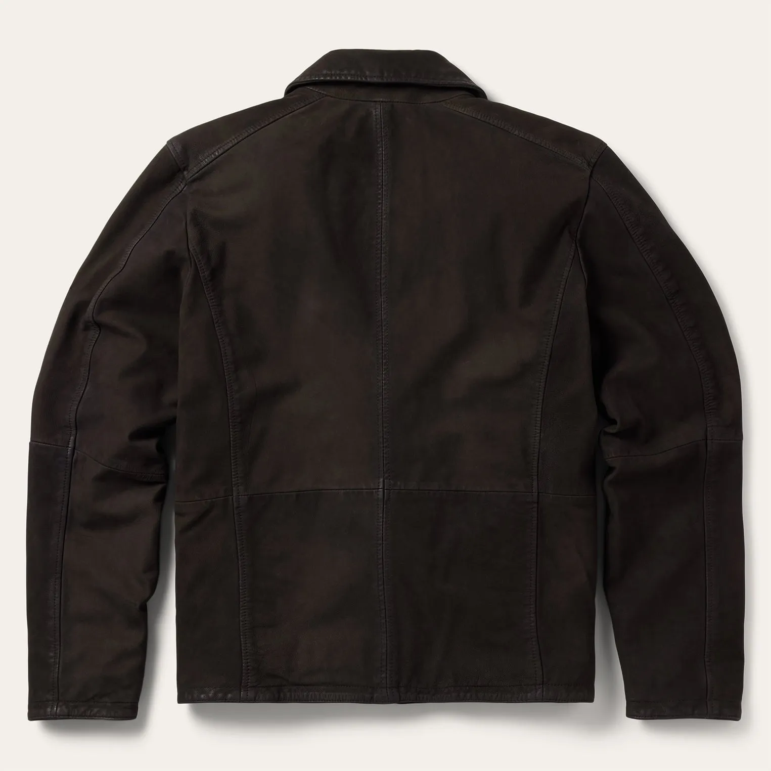 Zip Front Suede Leather Jacket -STETSON