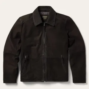Zip Front Suede Leather Jacket -STETSON
